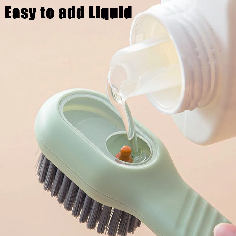 Cleaning Brush with Soap Dispenser