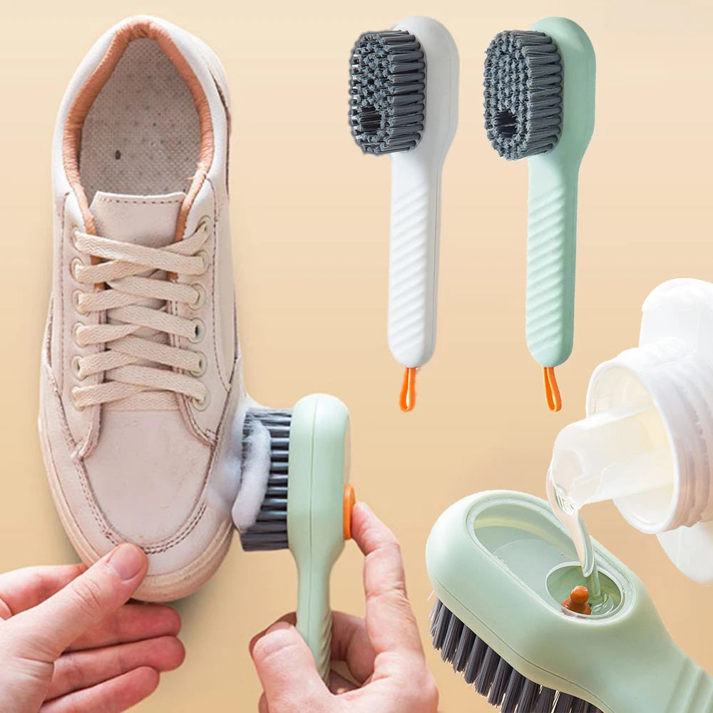 Cleaning Brush with Soap Dispenser