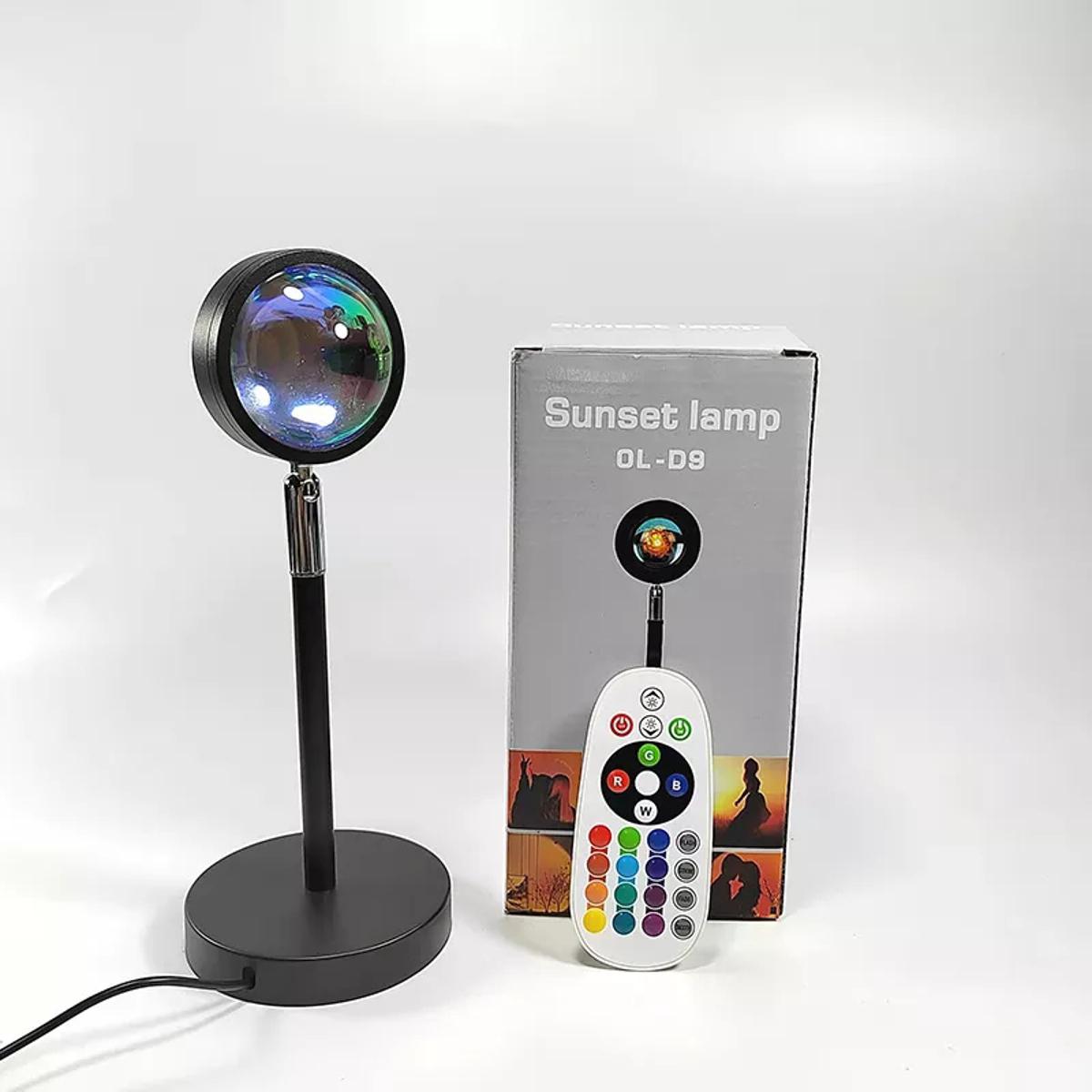 Sunset Lamp : Multicolor with Remote